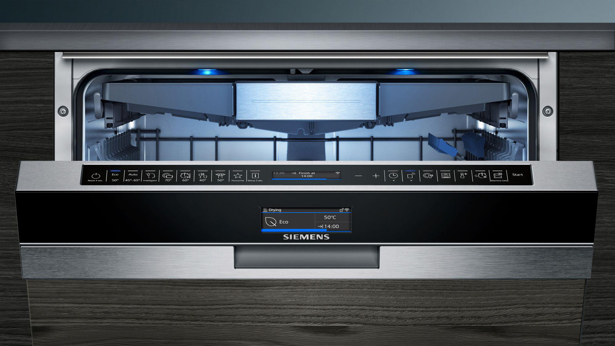SIEMENS SN57YS03CE iQ700 Geschirrspüler (teilintegrierbar, 598 mm breit, 43 dB (A), B)