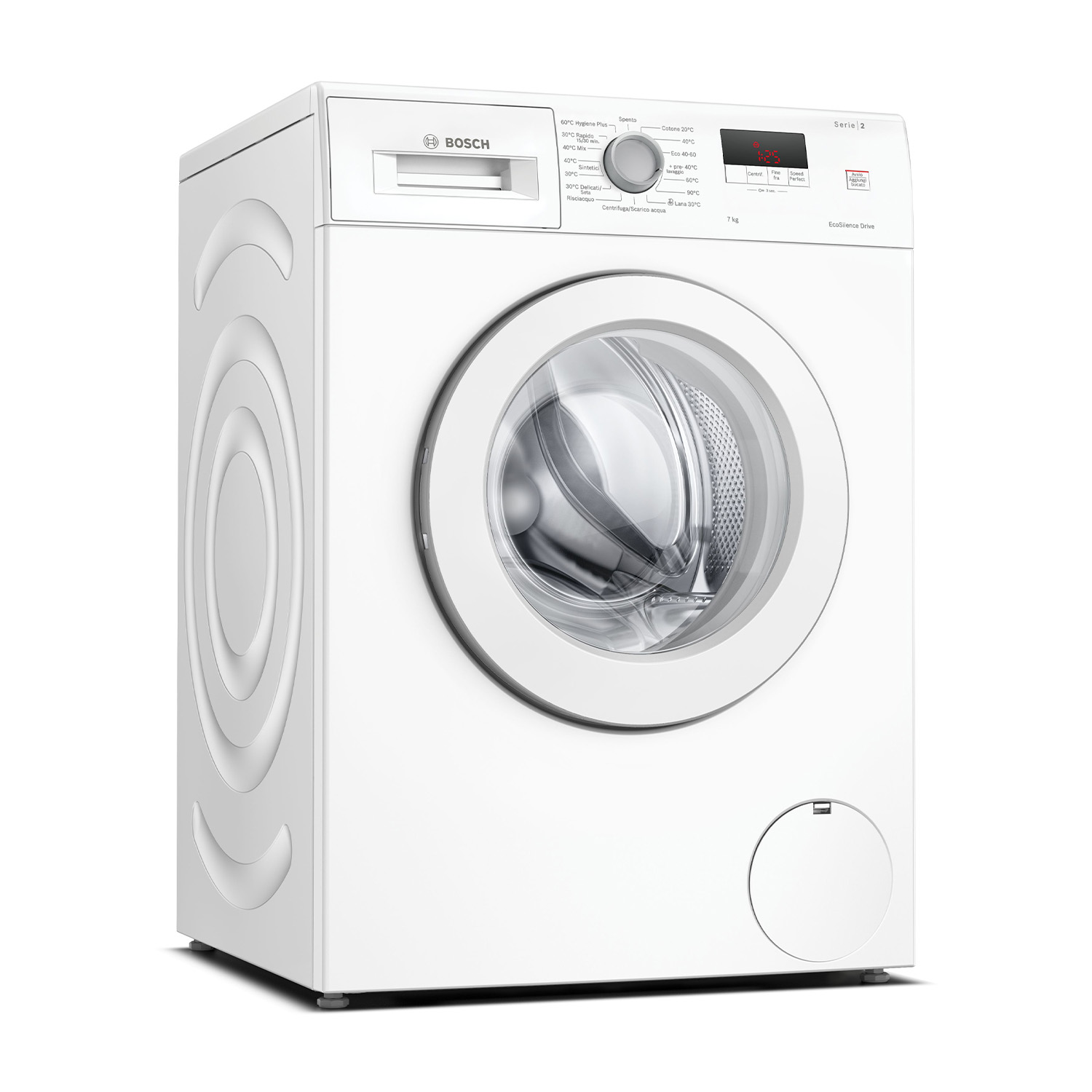Bosch Waj20067Ii Lavatrice, Caricamento frontale, 7 kg, 54,6 cm, Classe B