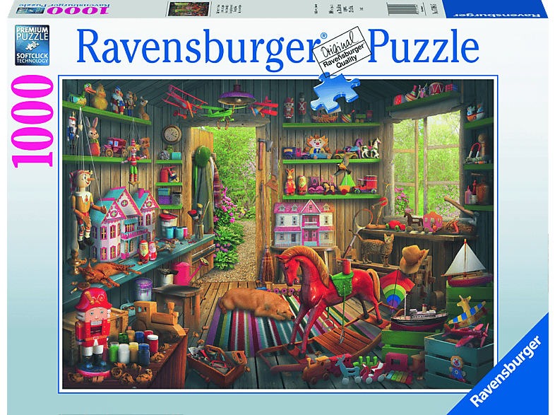 RAVENSBURGER 17084 Spielzeug von damals Puzzle Mehrfarbig