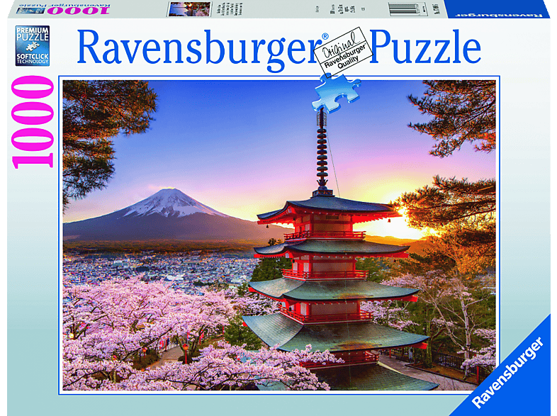 RAVENSBURGER 17090 Kirschblüte in Japan Puzzle Mehrfarbig