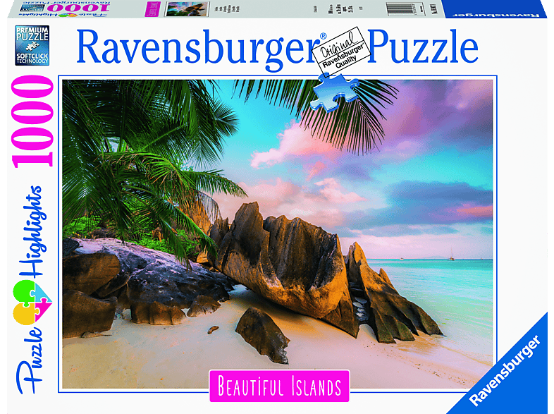 RAVENSBURGER 16907 Seychellen Puzzle Mehrfarbig