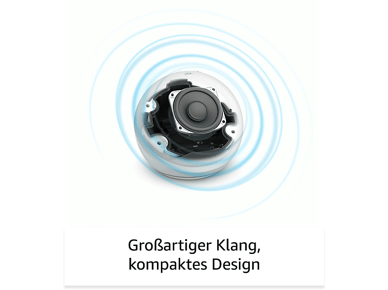 Amazon Echo Dot 5. Generation, schwarz; Smart Speaker — Foto 3 von 5
