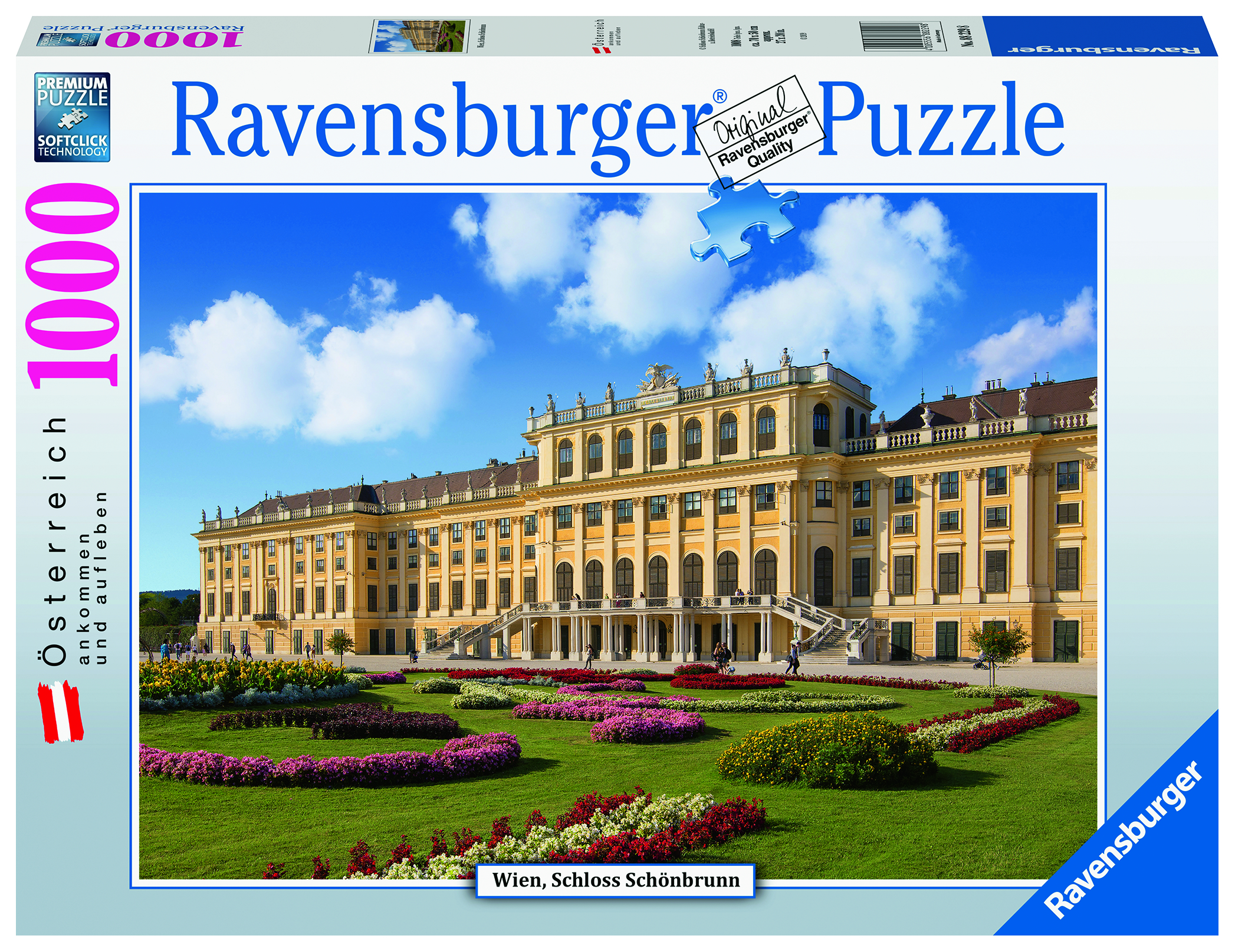 Puzzle RAVENSBURGER Schloss Mehrfarbig 88229 Schönbrunn