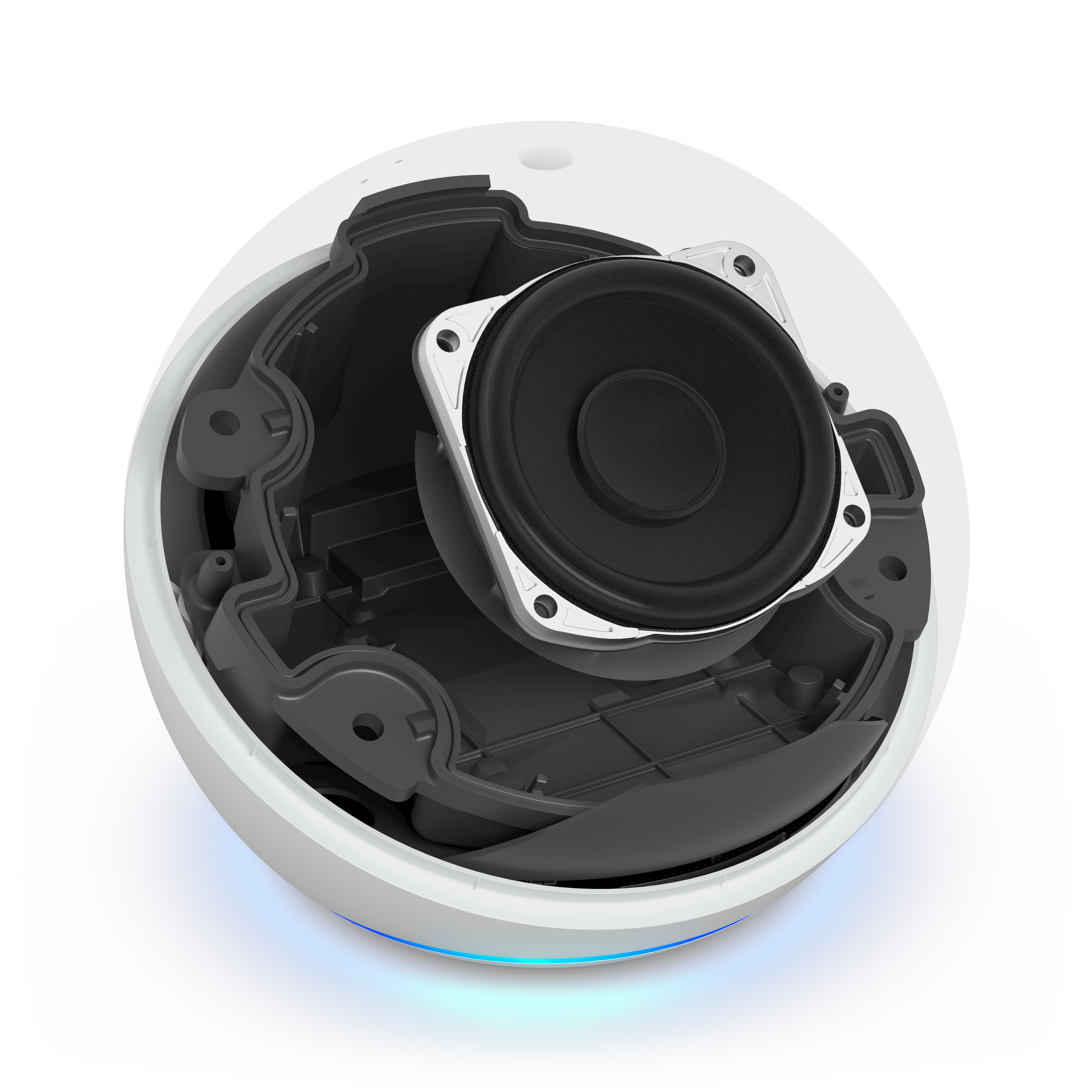 AMAZON Echo Dot mit 2022), Generation, Weiß (5. Alexa, Speaker, Smart