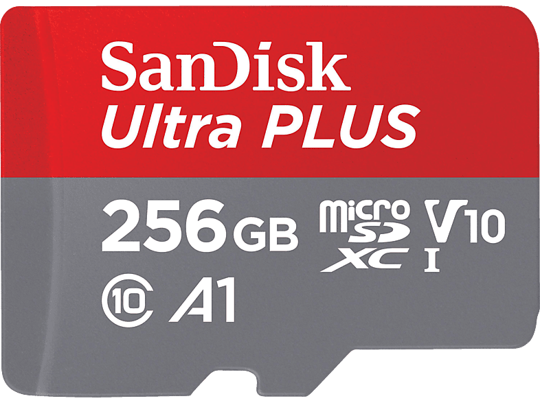 SANDISK Ultra® PLUS microSDXC™‐UHS‐I‐Karte, MicroSDXC Speicherkarte