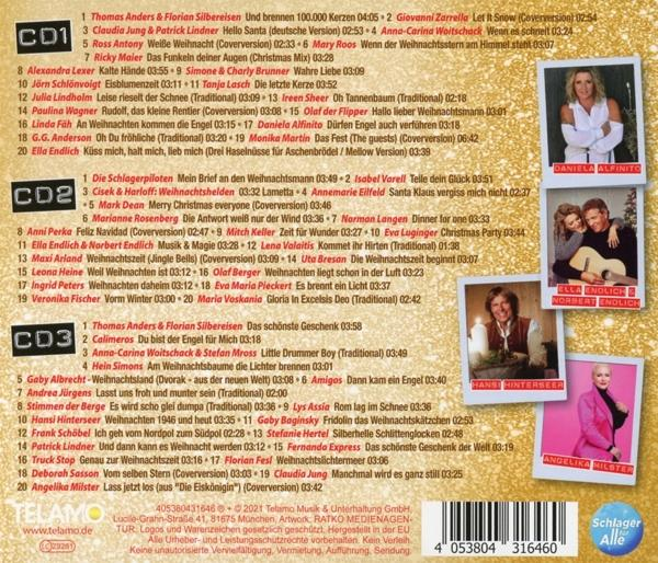 CD-Album mit verschiedenen Künstlern und Songtiteln. Enthält Fotos von Künstlern und ein Telamo-Logo.