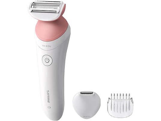 PHILIPS BRL146/00 - Depilatori (Bianco/rosa)