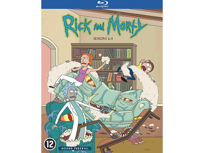 Warner Home Video Rick & Morty: Seizoen 1-5 - Blu-ray