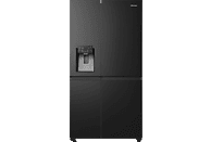 HISENSE RS818N4TFE  Side-by-Side (E, 1790 mm hoch, Schwarz)
