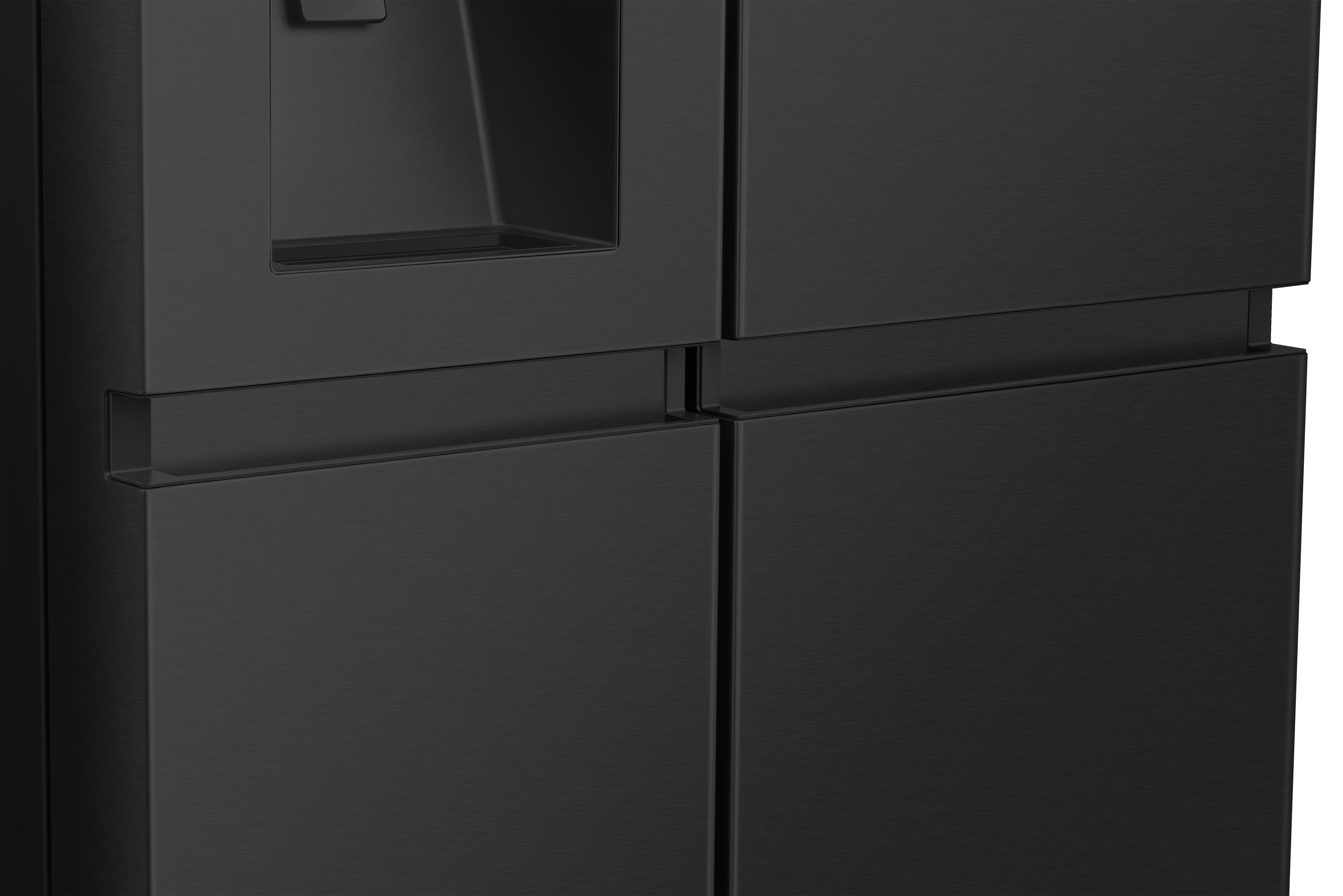 HISENSE RS818N4TFE  Side-by-Side (632 l, E, 1790 mm hoch, Schwarz)