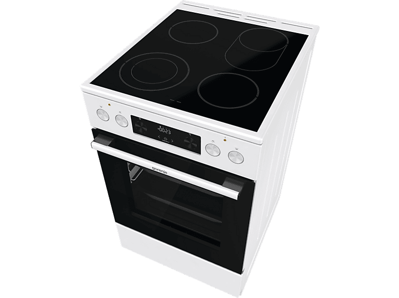 Gorenje GECS5C60WPA Elektroherd (EEK: A, Strahlungsheizungskochfeld, 70 l, Weiß) — Foto 3 von 5
