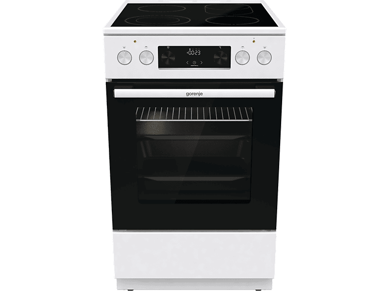 Gorenje GECS5C60WPA Elektroherd (EEK: A, Strahlungsheizungskochfeld, 70 l, Weiß)
