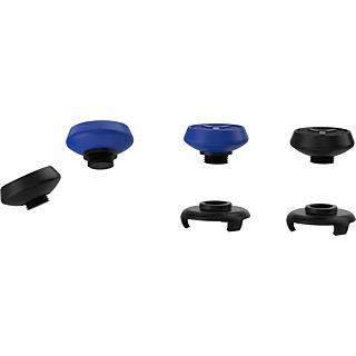 Grips - ISY C-6009 Control de PS5, Silicona, Azul y Negro