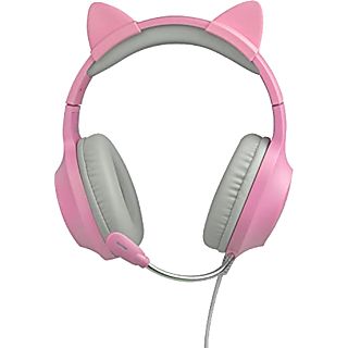 Auriculares gaming - FR-TEC Headset Tanooki, Rosa