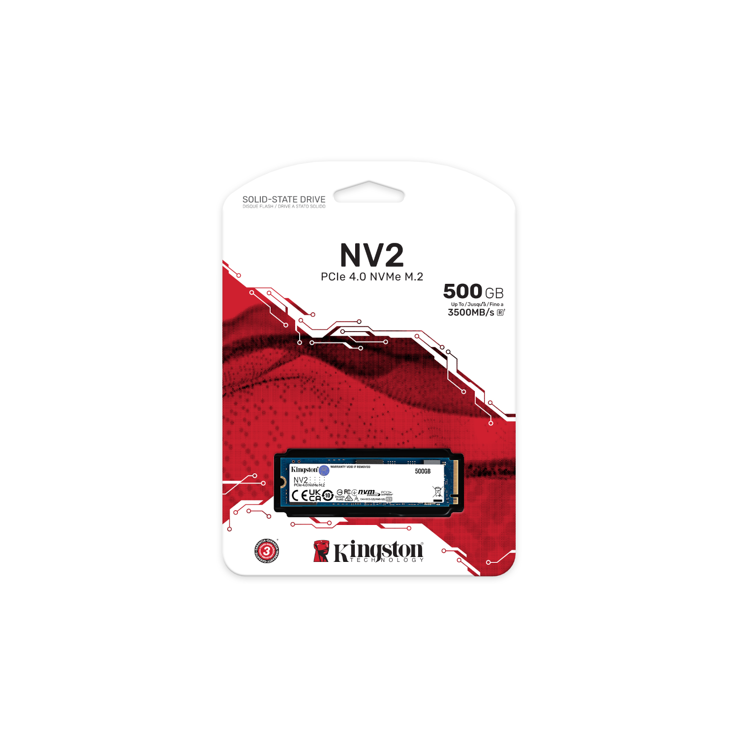 KINGSTON 500G NV2 PCIe 4.0 NVMe SSD | MediaMarkt