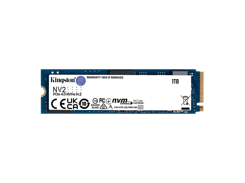 KINGSTON 1000G NV2 PCIe 4.0 NVMe SSD | MediaMarkt