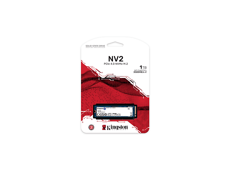 動作OK Kingston 1TB PCIe 4.0 NVMe m.2 SSD KINGSTON 1000G NV2 PCIe 4.0 NVMe SSD | MediaMarkt