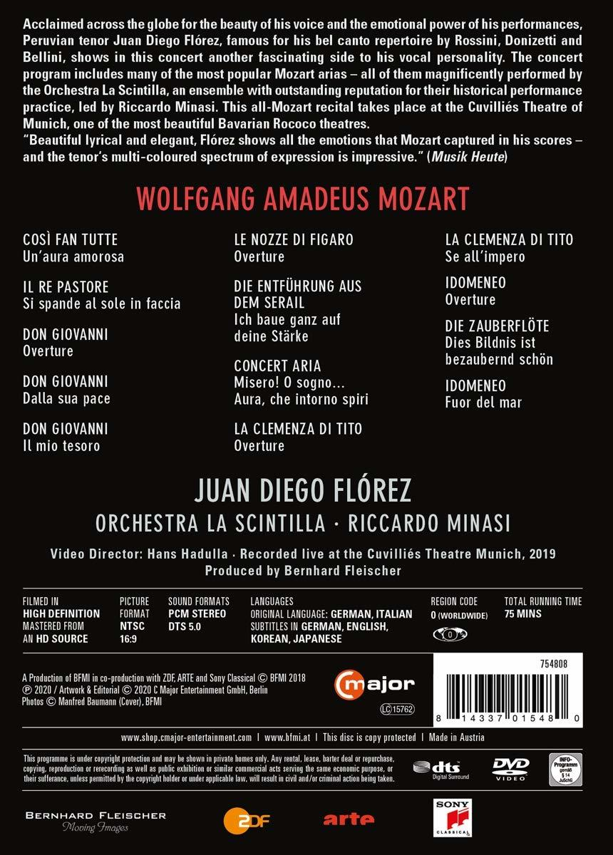 Juan Diego Flórez, Orchestra La - Sings Flórez - Mozart Juan (DVD) Scintilla Diego