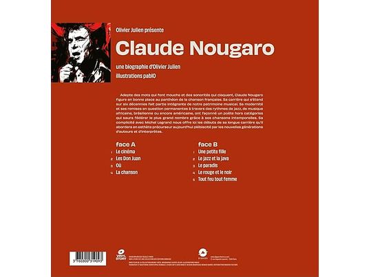 Claude Nougaro - Vinyl Story (LP + Hardback Illustrated Book) [Vinyl]