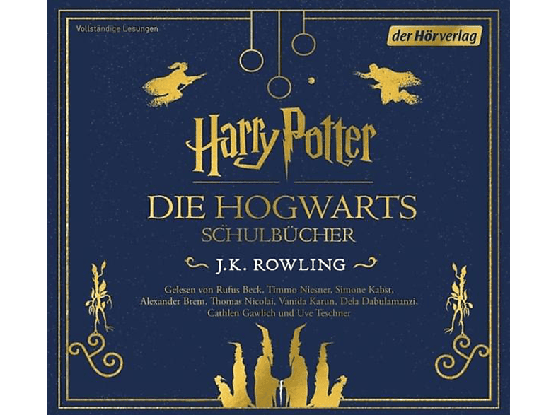 J.K. Rowling Hogwarts Schulbücher - - (CD)