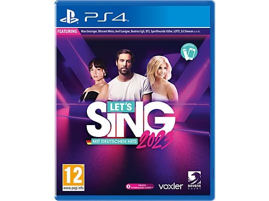 Let's Sing 2023 mit deutschen Hits - PlayStation 4 - Allemand
