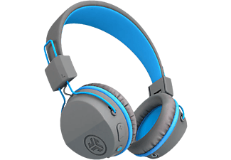 JLAB AUDIO JBuddies Studio - Casques (On-ear, Gris/bleu)