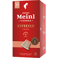 JULIUS MEINL Biologisch Abbaubare Kaffeekapseln Espresso Crema (30 Stk., Kompatibles System: Nespresso)