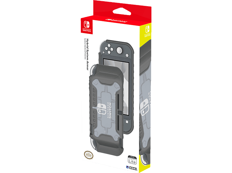 HORI Nintendo Switch Lite Nintendo System-Schutzhülle Schutzhülle - für (grau) Hybrid Switch Switch) Lite, Grau (Nintendo