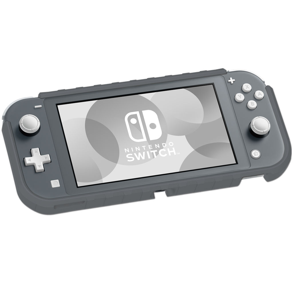 HORI Nintendo Switch Lite - System-Schutzhülle Lite, für (grau) Switch Schutzhülle Nintendo Grau Switch) (Nintendo Hybrid