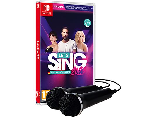 Let's Sing 2023 mit deutschen Hits (+2 Mics) - Nintendo Switch - Tedesco