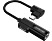 JOYROOM USB Type-C audió és töltő adapter, 3,5mm jack, fekete (JR S-M361)