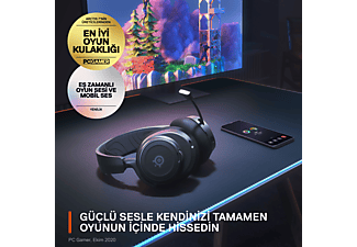 STEELSERIES Arctis Nova 7 Wireless Bluetooth Kulak Üstü Kulaklık Siyah_2