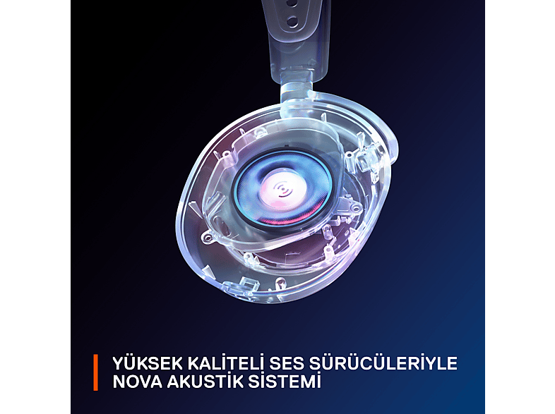 STEELSERIES Arctis Nova 7 Wireless Bluetooth Kulak Üstü Kulaklık Siyah_3