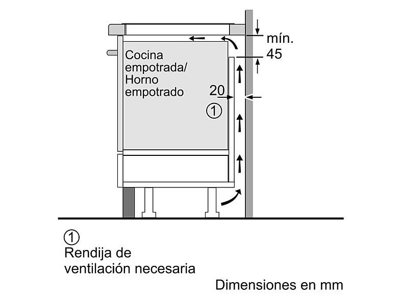 Bosch Placa De Inducción Puc611bb5e 60 Cm 3 Fuegos – imagen 3