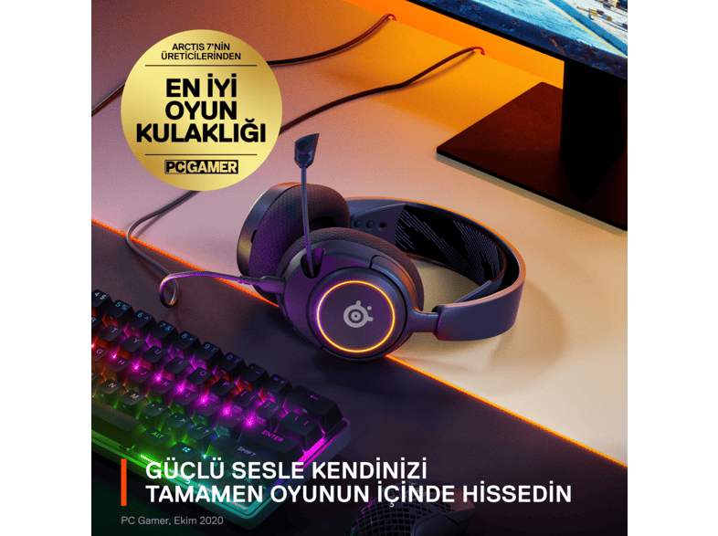 STEELSERIES Arctis Nova 3 Multi System Oyuncu Kulak st Kulakl k