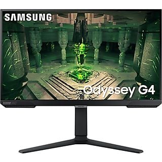 SAMSUNG Gaming Monitor Odyssey G4, 27 Zoll, FHD, 240Hz, 1ms, 400cd, HDR10, IPS, FreeSync Premium, Schwarz