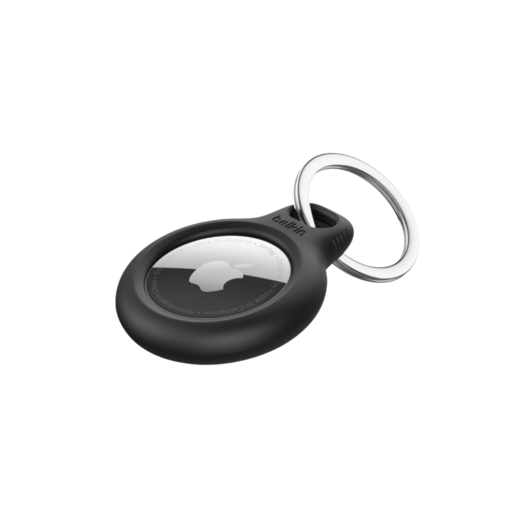 Belkin Beschermende houder met sleutelring voor AirTag 4-pack, Zwart
