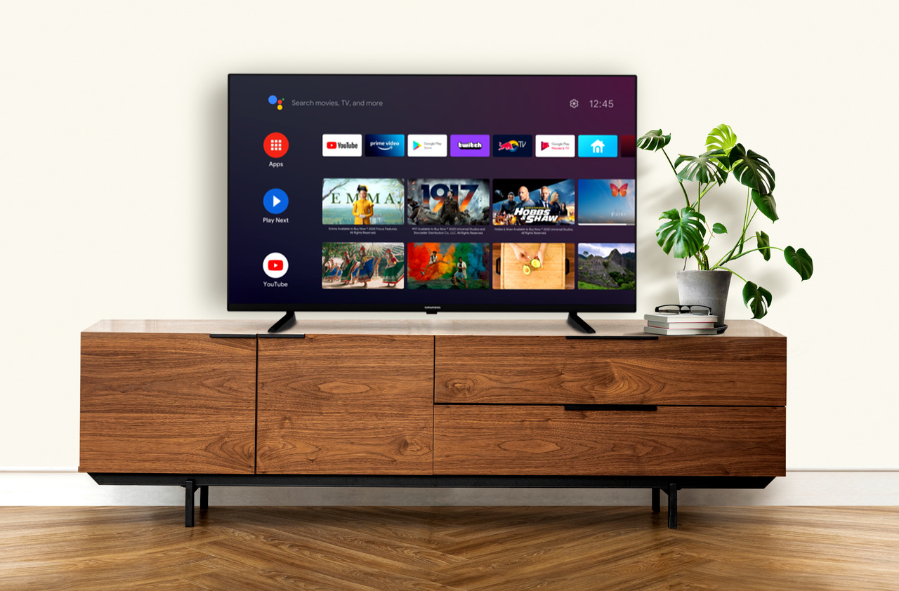 GRUNDIG 50 VCE 222 LED TV (Flat, 50 Zoll / 126 cm, UHD 4K, SMART TV, Android)