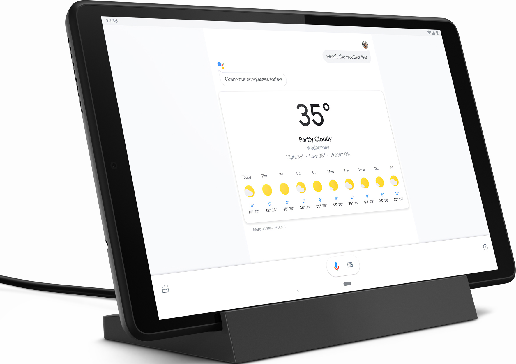 LENOVO Tab M8 (3. Generation) mit Smart Charging Station - Tablet (8 ", 32 GB, Iron Grey)