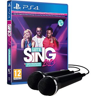 Let's Sing 2023 Hits Français et Internationaux (+2 Mics) - PlayStation 4 - Französisch