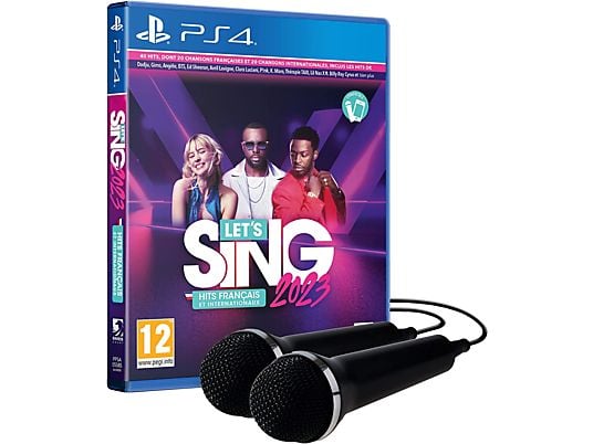 Let's Sing 2023 Hits Français et Internationaux (+2 Mics) - PlayStation 4 - Französisch