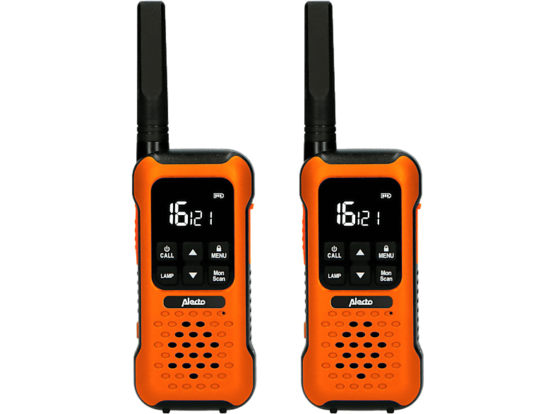 Alecto Walkie Talkie Outdoor Schokbestendig Oranje / Zwart (fr300oe)