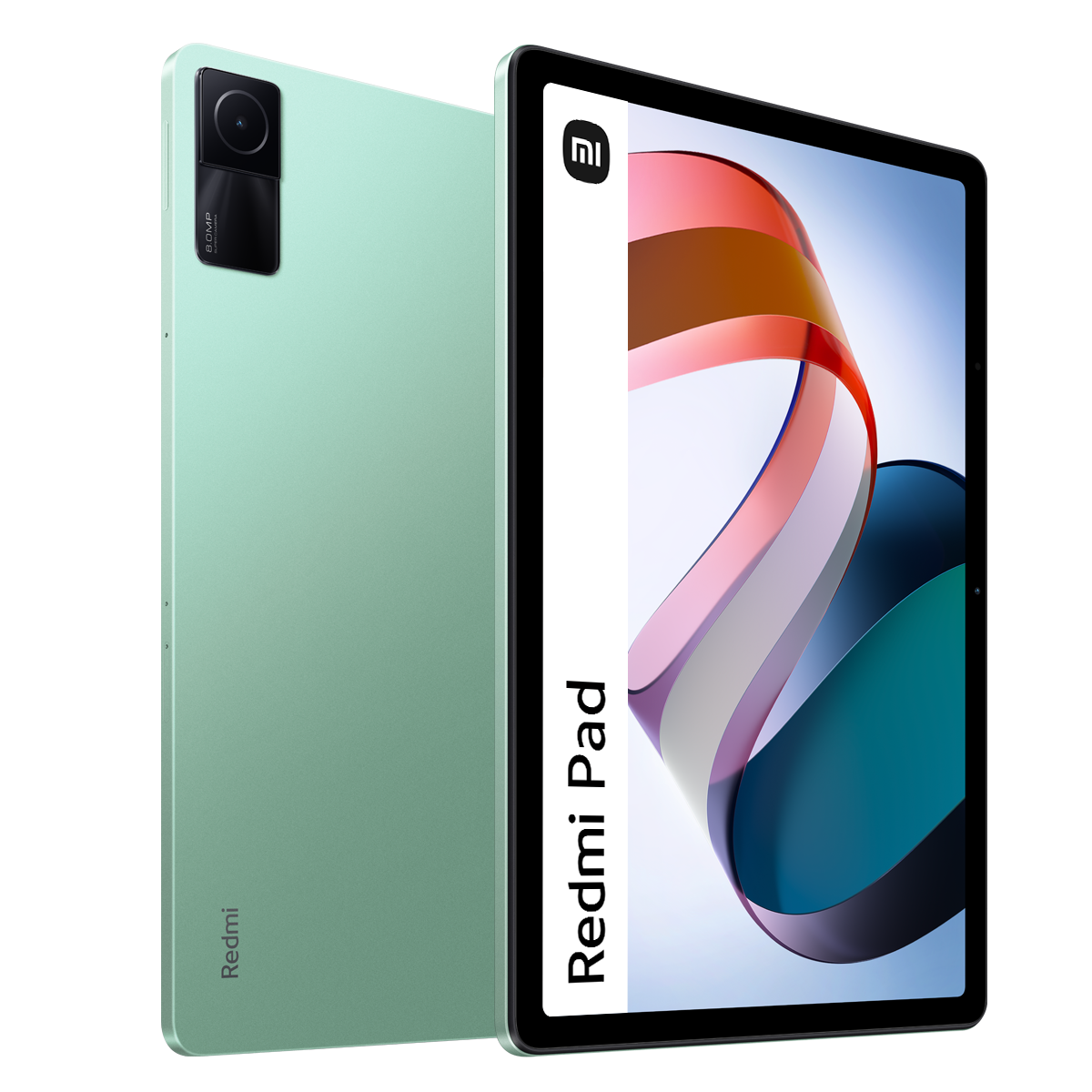 Tablet - Xiaomi Redmi Pad, 64GB, Mint Green, WiFi, 10.61" Full-HD+, 3GB, MediaTek Helio G99, Android