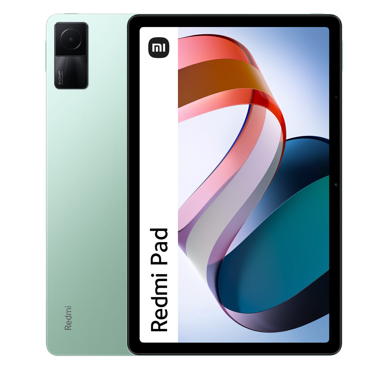 Tablet - Xiaomi Redmi Pad, 64GB, Mint Green, WiFi, 10.61" Full-HD+, 3GB, MediaTek Helio G99, Android