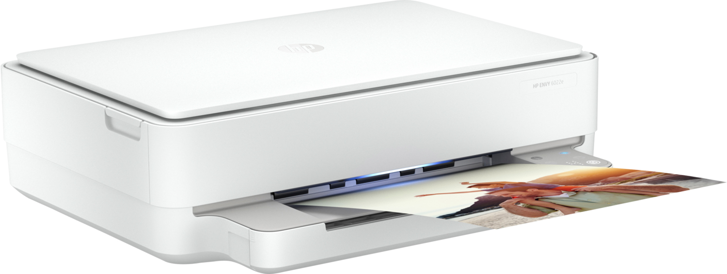 HP Envy 6022e - Imprimer, copier et scanner - Encre - Compatible HP+  - Incl. 3 mois Instant Ink (223N5B) Imprimante multifonction