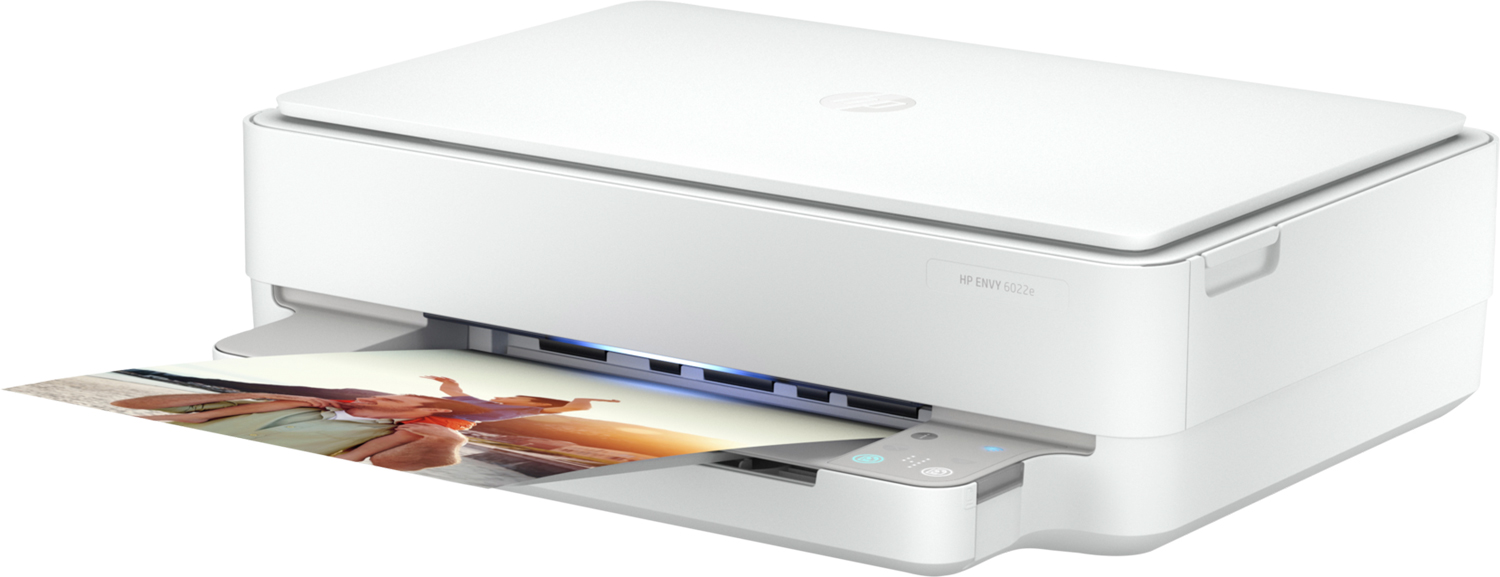 HP Envy 6022e - Imprimer, copier et scanner - Encre - Compatible HP+  - Incl. 3 mois Instant Ink (223N5B) Imprimante multifonction