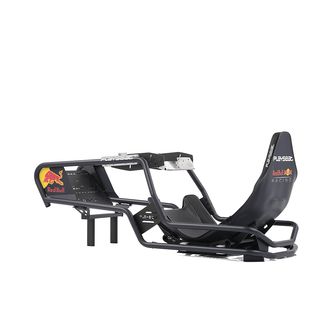 Cockpit - Playseat Formula Intelligence Ultimate Red Bull RACING Edition, Vinilo negro, Red Bull Blue