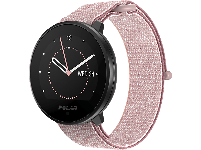 Reloj deportivo - Polar Unite, 1.2", Bluetooth, Resistente al agua, Modos deportivos, Notificaciones, Rosa