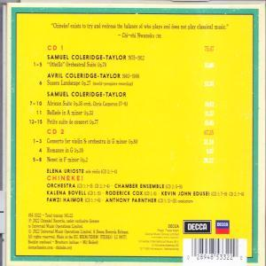 Gelbes CD-Cover mit Text, Trackliste und Barcode. Grüner Rand.
