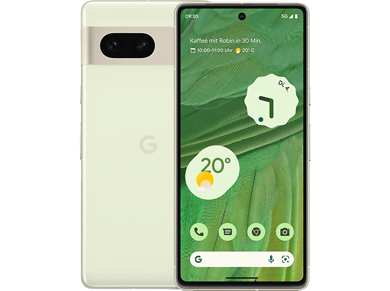 128 GOOGLE Dual Pixel 7 SIM GB Lemongrass